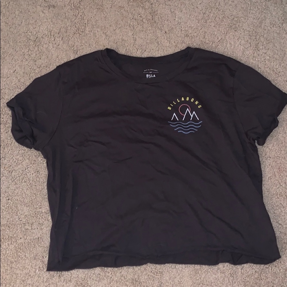 cropped billabong shirt